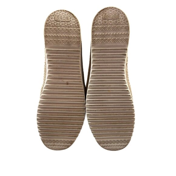 BOBS Womens Black Canvas Slip-On Shoes Memory Foam Insole Casual Size 10 - Picture 6 of 7